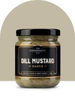 Sussex Valley - Dill Mustard Sauce  (6 x 190g)