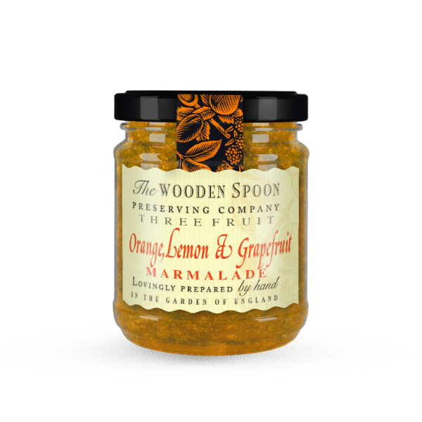 Wooden Spoon - Three Fruit - Orange , Lemon and Grapefruit (