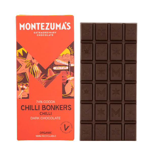 Montezumas - Chilli Bonkers Bar (12 x 90g)