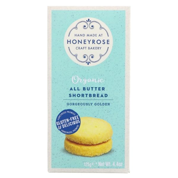 Honeyrose Bakery - All Butter Shortbread (6x125g)