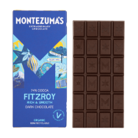 Montezumas - Fitz Roy Organic Dark 73% Bar (12 x 90g)