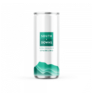 Sth Downs-Nat. Min.Water Cans Sparkling (24x330ml)