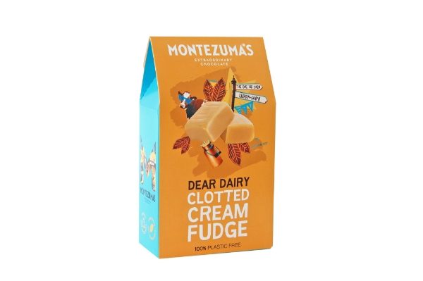 Montezumas - Dear Dairy Vanilla Clotted Cream Fudge (5x150g)