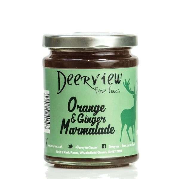 Deerview - Orange & Ginger Marmalade (6 x 370g)
