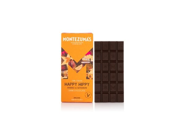 Montezumas - Happy Hippy Orange & Geranium (12 x 90g)