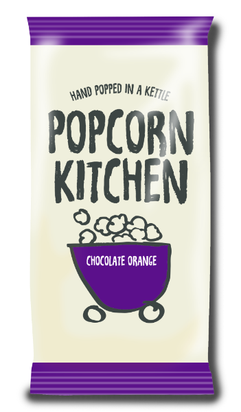 Popcorn Kitchen - Treat Snack Pack Chocolate Orange