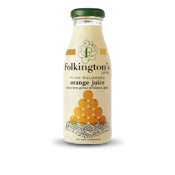 Folkingtons - Orange Juice (12 x 250ml)