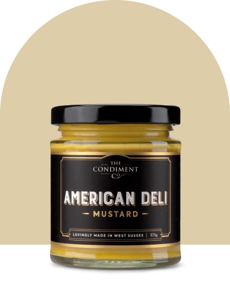 Sussex Valley - American Deli Style Mustard (6x175g)