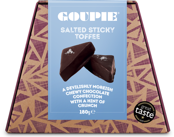 Goupie - Salted Sticky Toffee (6 x 180g)