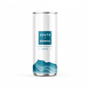Sth Downs-Nat. Min.Water Cans Still (24x330ml)