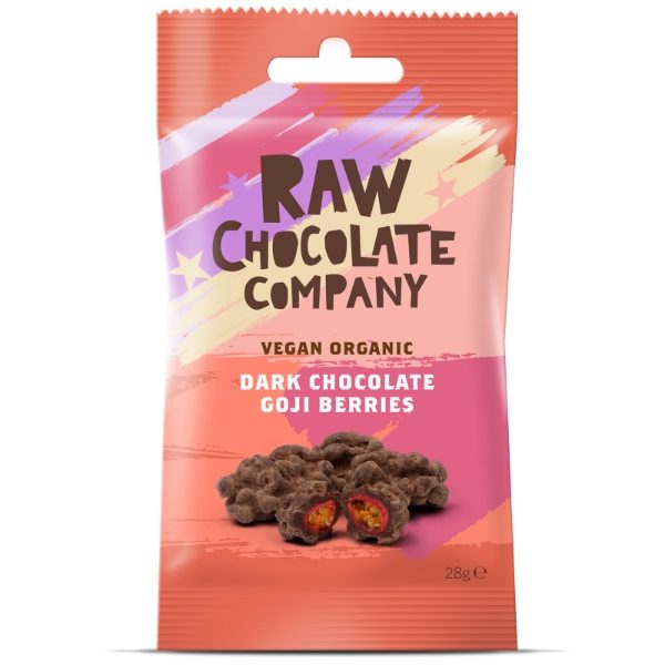 Raw Choc Co - Choc Goji Berries Snack Pack (12 x 28g)
