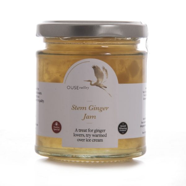 Ouse Valley - Stem Ginger Jam (6x227g)